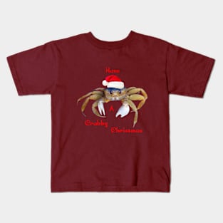 Crabby Christmas Kids T-Shirt